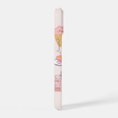 Roze Katjes Gezelligheid iPhone 15 Case (Rechterkant)