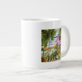 Roze katoen van de bay I Grote Koffiekop (Voorkant rechts)