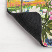 Roze katoen van de bay I Muismat (Hoek)