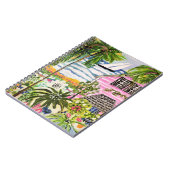 Roze katoen van de bay I Notitieboek (Linkerzijde)