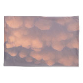 Roze katoenbrood kussensloop (Achterkant-Links)