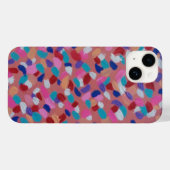 Roze katoenen Snoep Case-Mate iPhone Case (Achterkant (horizontaal))