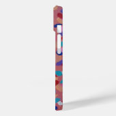 Roze katoenen Snoep Case-Mate iPhone Case (Achterkant / Links)