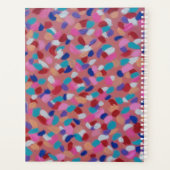 Roze katoenen Snoep Planner (Achterkant)
