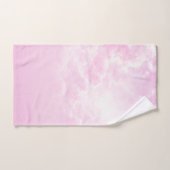 Roze katoenen Snoep wolken sterrenhemel Bad Handdoek (Handdoek)
