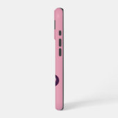 Roze katrijder iPhone 16 hoesje (Linkerkant)