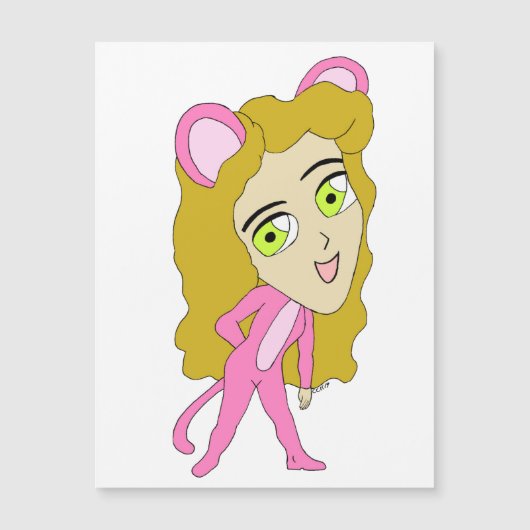 roze katster (Voorkant)