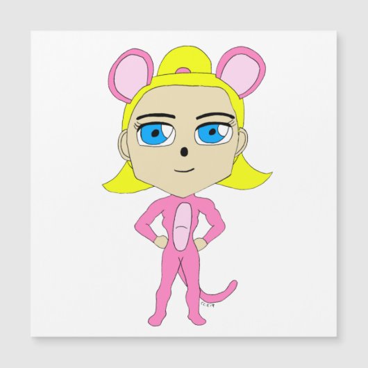 roze katster (Voorkant)