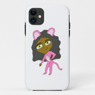 roze katster Case-Mate iPhone case