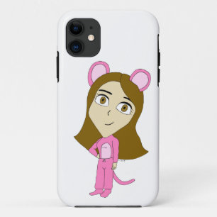 roze katster Case-Mate iPhone case