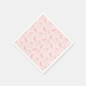 Roze katten en jellybeans Patroon Servet (Hoek)