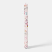 Roze katten Gezelligheid iPhone 15 Case (Linkerkant)