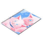 Roze katten notitieboek (Linkerzijde)