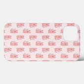 Roze katten. Patroon Case-Mate iPhone Case (Achterkant (horizontaal))