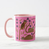 ROZE KATTENBOKAL VOOR VERJAARDAG MOK (Links)