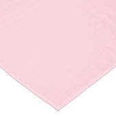 Roze Kauwgom Pretty En Lekker Effen Kleur Korte Tafelloper (Hoek)