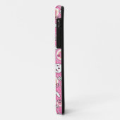 roze kawaï - patroon Case-Mate iPhone case (Achterkant/links)