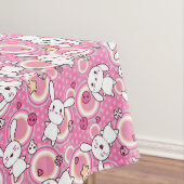roze kawaï - patroon tafelkleed (Voorbeeld)