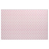 roze kawaii - bogen tegen witte achtergrond stof (Yard (91,4 cm))