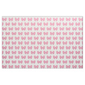 roze kawaii - bogen tegen witte achtergrond stof (Fat Quarter)