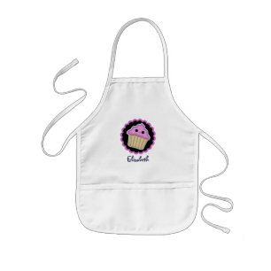 Roze Kawaii Cupcake Kinder Schort
