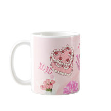Roze Kawaii meisjesachtige boodschappentas.