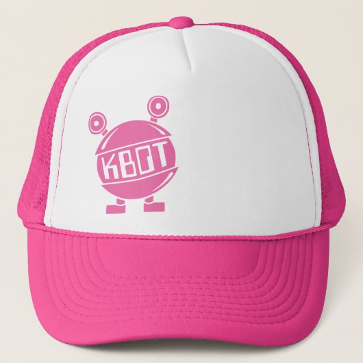 Roze KBOT Pet! Trucker Pet (Voorkant)