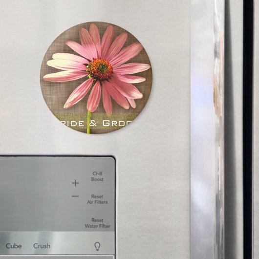 Roze Kegel Bloem - Ik ben van mijn Geliefde en mij Magneet (Insitu (Koelkast))