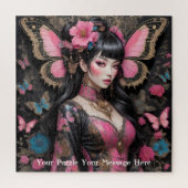 Roze Keizerin van de Vlinderwereld Legpuzzel (Verticaal)