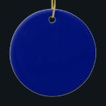 Roze Keramisch Ornament<br><div class="desc">Marineblauw ornament - U kunt jouw tekst toevoegen aan het ornament.</div>