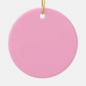 Roze Keramisch Ornament (Voorkant)