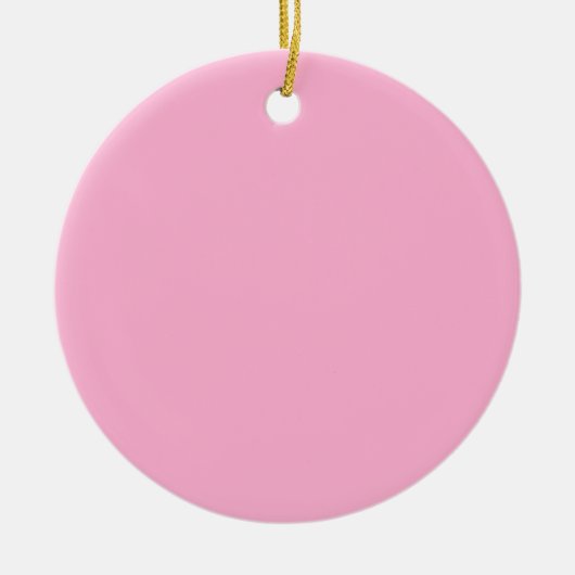 Roze Keramisch Ornament (Voorkant)
