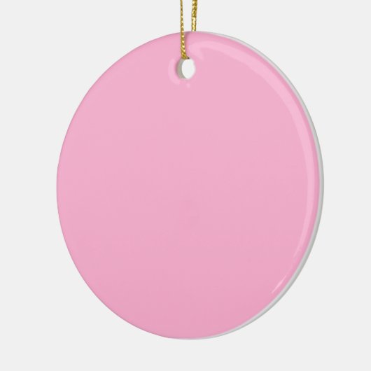 Roze Keramisch Ornament (Links)