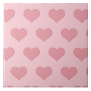 Roze keramisch tegels tegeltje
