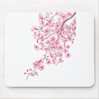 roze kerry blossom waterverf 2020 muismat
