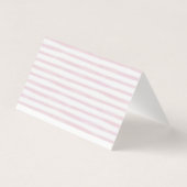 Roze kers op retro babyshowerkaart kaart (Achterkant)