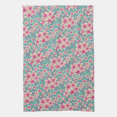 Roze kersbloesem theedoek (Verticaal)