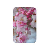 Roze kersbloesems badmat (Voorkant Verticaal)