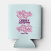 Roze kersbloesems blikjeskoeler (Achterkant)