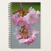 Roze kersbloesems planner (Voorkant)