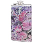 Roze kersen bloesem heupfles (Links)
