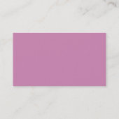 Roze kersen bloesem visitekaartje (Achterkant)