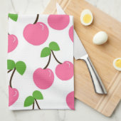 Roze kersen Microfiber keukenhanddoeken (Quarter Fold)