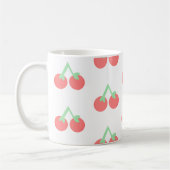 Roze Kersen Patroon Koffiemok (Links)