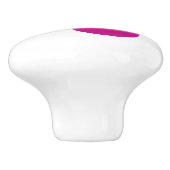 Roze kersen, roze kersen, zoete kers, vruchten keramische knop (Zijkant)