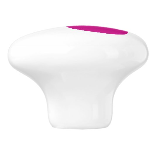 Roze kersen, roze kersen, zoete kers, vruchten keramische knop (Zijkant)