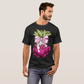 Roze kersen t-shirt (Voorkant volledig)