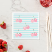 Roze Kersen Zomer Servet (Insitu)