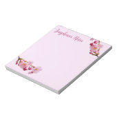 Roze Kersenbloesem Bloemen Sakura Lente Bloemen Notitieblok (Linkerzijde)