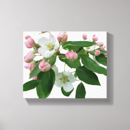  roze kersenbloesem bloesem mooi modern canvas afdruk